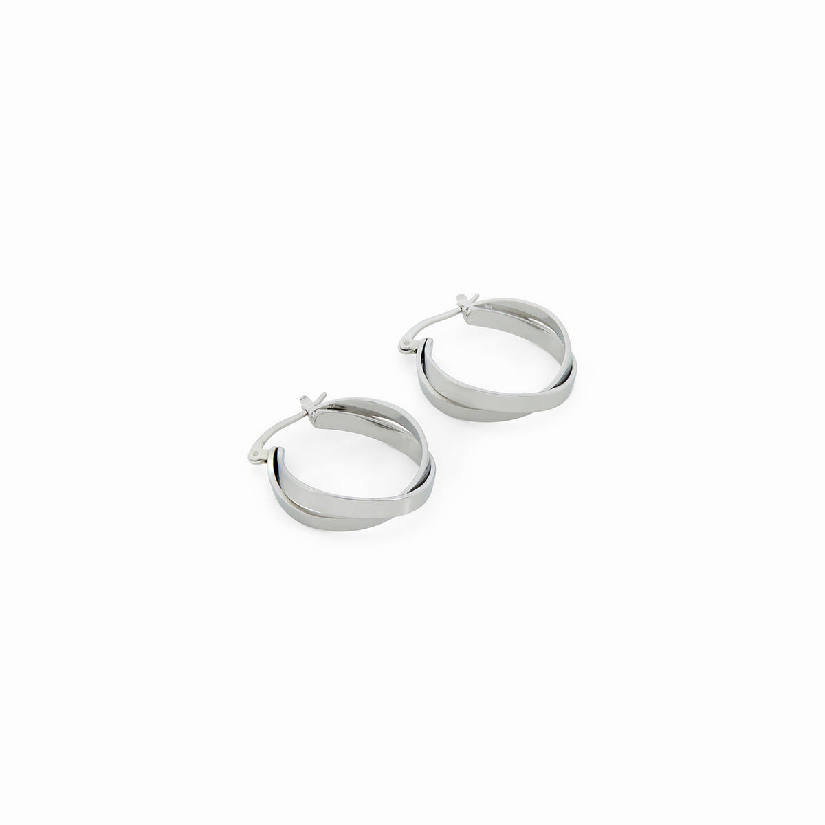 BRINCOS DE ARGOLA TALIA BANHADOS A OURO 18K