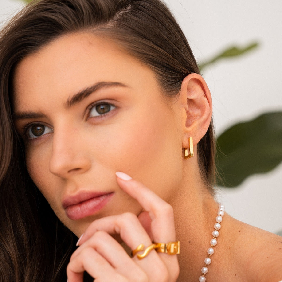 BRINCOS NOVA BANHADO A OURO 18K