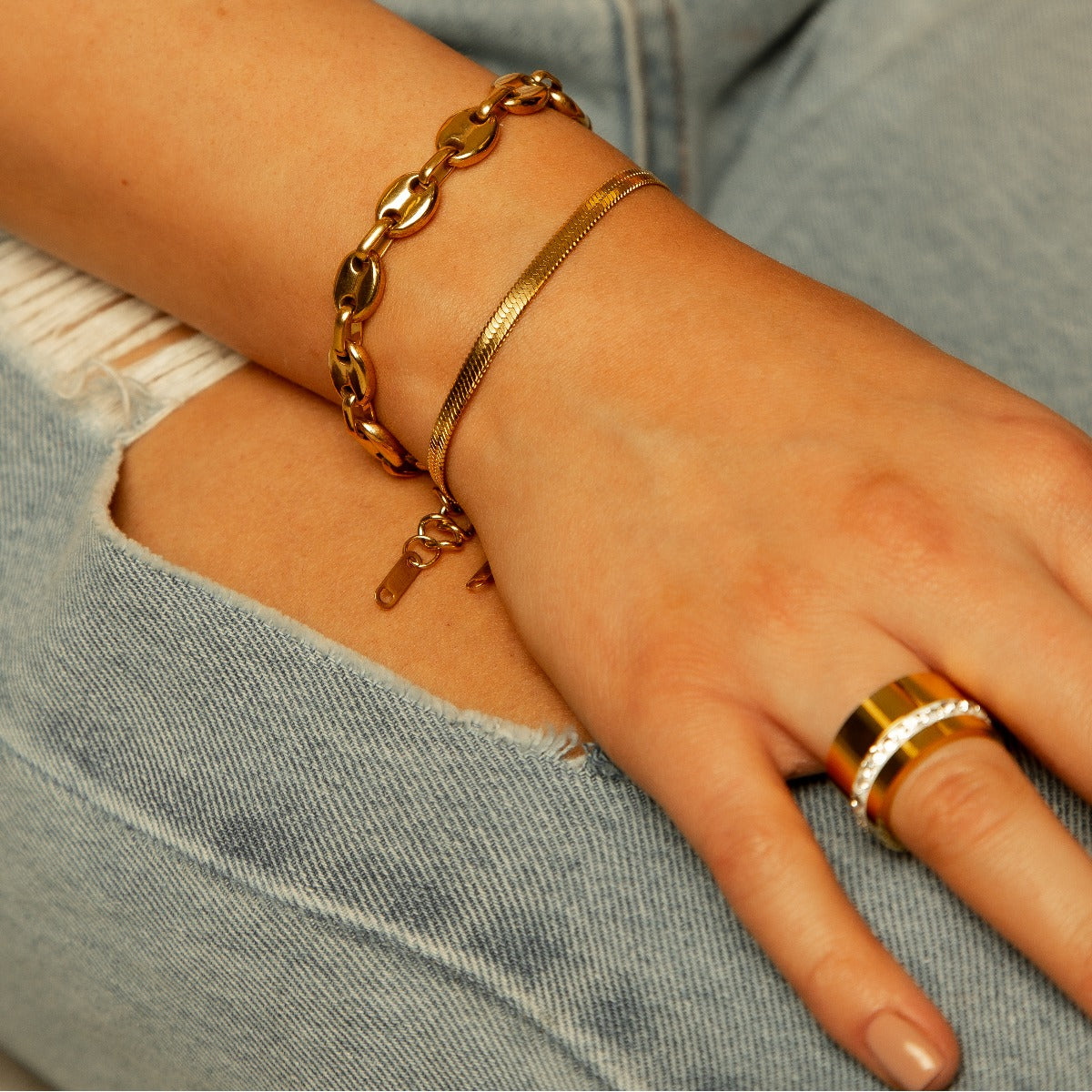 PULSEIRA SNAKE GOLD